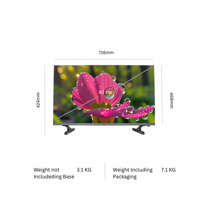 Stanlee India 32" Fire TV - Frameless