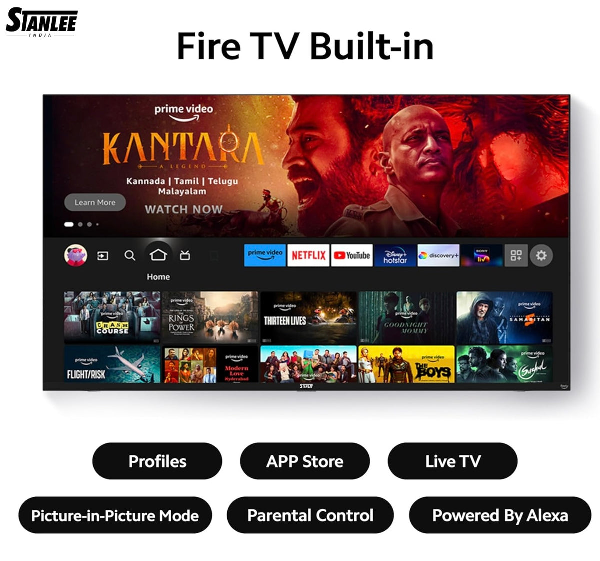 50″ Fire TV — QLED 4K